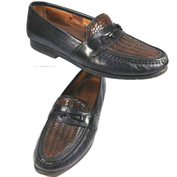johnston and murphy woven loafer